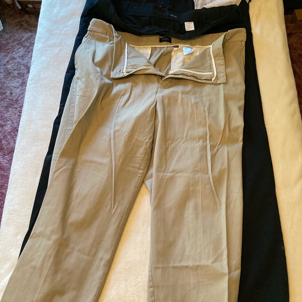 Lot # 13 three pair dress pants